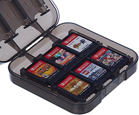 AmazonBasics Game Storage Case for Nintendo Switch - Black