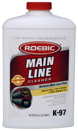 Roebic Laboratories, Inc. K-97 Main Line Cleaner, 32-Ounce