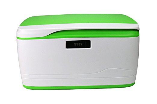 Storage Box, EVERTOP 34 Quart/32 Liter Household Stackable Storage Container with Lid and Coded Lock for Home Office Closet Garage Car Trunk Indoor and Outdoor Storage, Green