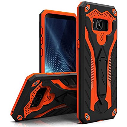 Samsung Galaxy S8 Plus Case, Zizo [Static Series] Shockproof [Military Drop Tested] Kickstand [Galaxy S8 Plus Heavy Duty Case] Impact Resistant - S8