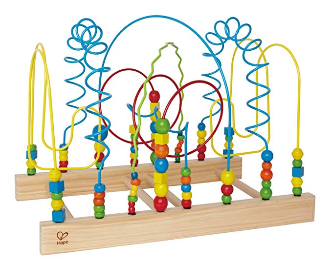 Hape Tunnel Mountain Wooden Toddler Bead Maze