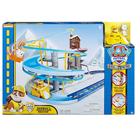 PAW PATROL 6037844 Rubble's Mountain Rescue Track Set