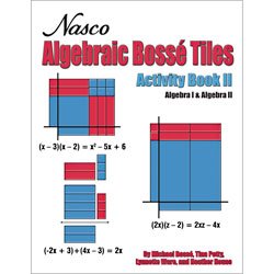 Nasco Algebraic Bosse Tiles Activity Book II - TB24566