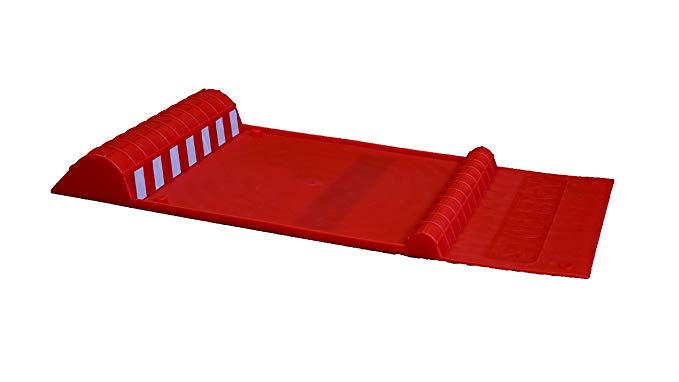 Maxsa Innovations 37359-RS Park Right 21" x 11" x 2" Parking Mat, Red