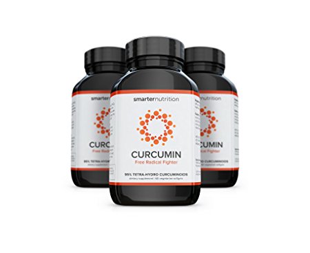 Smarter Curcumin - Potency and Absorption in a SoftGel. 95% Tetra-Hydro Curcuminoids. The Most Active Form of Curcuminoid found in the Turmeric Root (3 Month Supply)