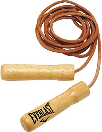 Everlast Leather Weighted Jump Rope