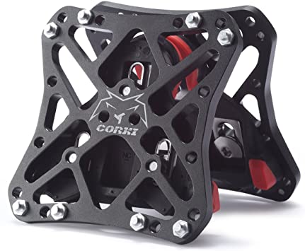 Corki-15 Clipless Platform Adapter Pedal for Shimano SPD Speedplay