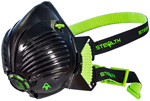 STEALTH Respirator Mask with Filters, Half Mask Respirator & Dust Mask. Fume, Sanding, Welding & Woodworking Respirator