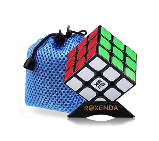 MoYu Aolong Speed Magic Cube Professional Classic Puzzle Twist Toy Black Edge World Record Race
