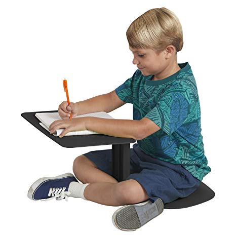 ECR4Kids The Surf Portable Lap Desk, Laptop Stand, Writing Table, Tray Table, Kids’ Travel Tray, Travel-Friendly Work Table, One-Piece Travel Desk, GREENGUARD [Gold] Certified Collaborative Seating