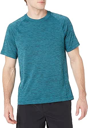 Amazon Essentials Herren Kurzärmeliges, Schnell Trocknendes Bade-T-Shirt