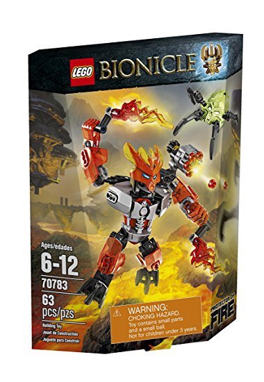 LEGO Bionicle 70783 Protector of Fire Building Kit