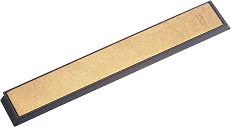 uxcell Diamond Sharpening Stone, 6" x 0.8" (150mm x 20mm) 320 Grits Titanium Coated Whetstone Sharpener Grinding Plate Hand Tool