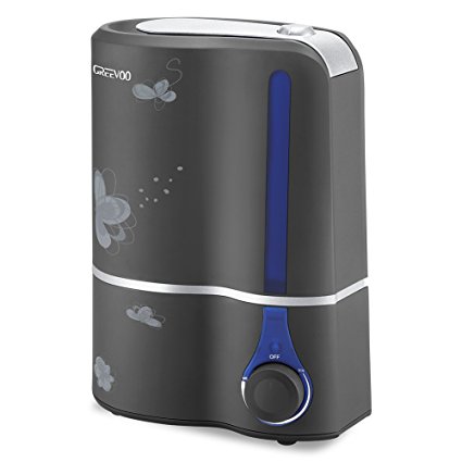 Ultrasonic Cool Mist Humidifier 3.8L Air Purifier Humidifiers with 360 degree Rotatable Mist Outlet, Waterless Shut Off, Air Purification Function