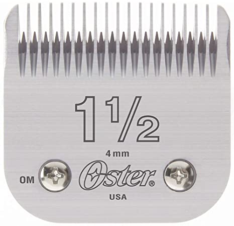 Oster Pro Agion Collection Clipper/Trimmer Cool Touch Replacement Blade, Size No 1.5 5/32-Inch (4mm)
