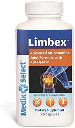 Limbex (30 Day Supply) Glucosamine & Chondroitin with Tumeric for Joint Health