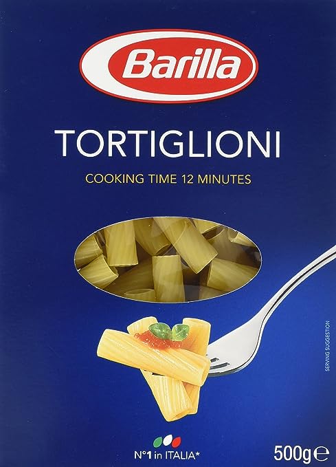 Barilla Tortiglioni, 500g