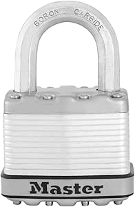 Master Lock M5XD Magnum Heavy Duty Padlock with Key, 1 Pack, Steel