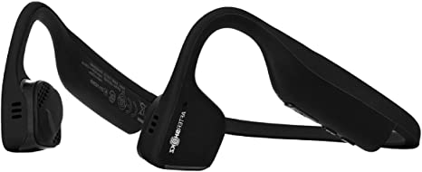 AfterShokz Titanium Open Ear Wireless Bone Conduction Headphones, Black, AS600BK