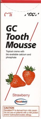 GC Tooth Mousse Tooth Protection Cream Strawberry, Pack of 1 (1 x 40 g)