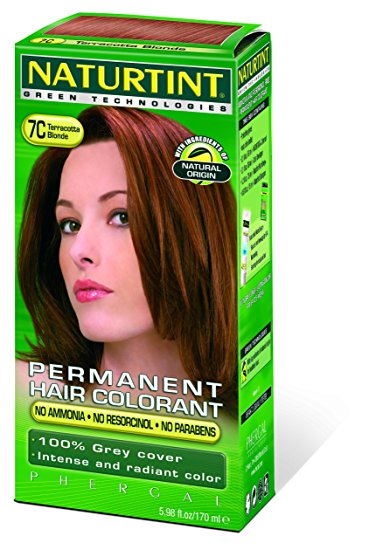 NATURTINT HAIR COLOR,7C,TERACOTA BL, 5.28 FZ