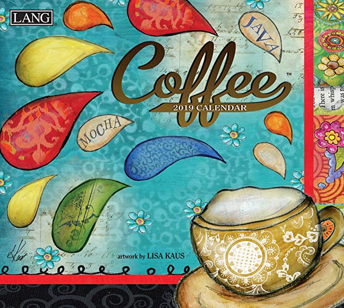 Lang Coffee 2019 Wall Calendar Office Wall Calendar (19991001853)