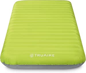 Intex 64097EP TruAire Luxury Camping Mat: Inflatable Sleeping Pad – Durable Outdoor Use – Puncture-Resistant – Includes QuickFill Air Pump – 300lb Weight Capacity