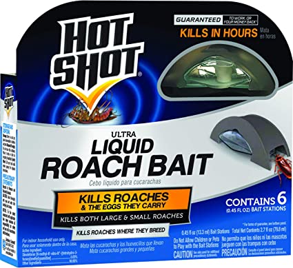 Hot Shot Ultra Liquid Roach Bait HG-95789 6 ct Case Pack of 1