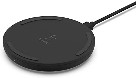 Belkin Boost Charge 10W Wireless Charging Pad   QC 3.0 Wall Charger   Cable, Black