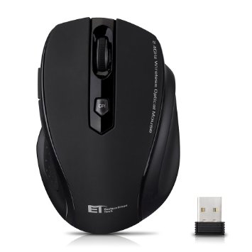 Habor Laptop Mouse Wireless Mouse Computer Mice with 2400 DPI for Game, PC, Laptop, Notebook