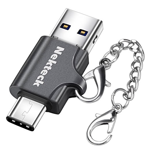 Nekteck 64GB Flash Drive USB Type C 3.1 & USB-A Dual Plug Flash Memory with Keychain, USB Stick OTG Ready for Smartphones, Tablets and New Macbook