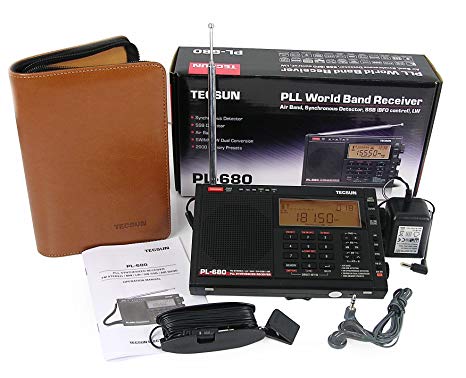 Tecsun PL-680 Portable World Band Receiver with AM/FM/SSB Modes and VHF Airband