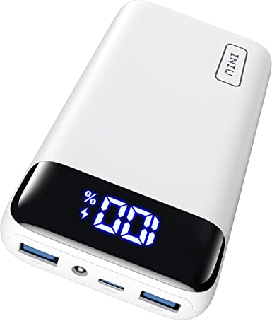 INIU Power Bank, 20W PD3.0 QC4.0 Fast Charging LED Display 20000mAh Portable Charger, 3A Outputs Flashlight Phone Battery Pack Compatible with iPhone Samsung Xiaomi Huawei Tablet, etc.