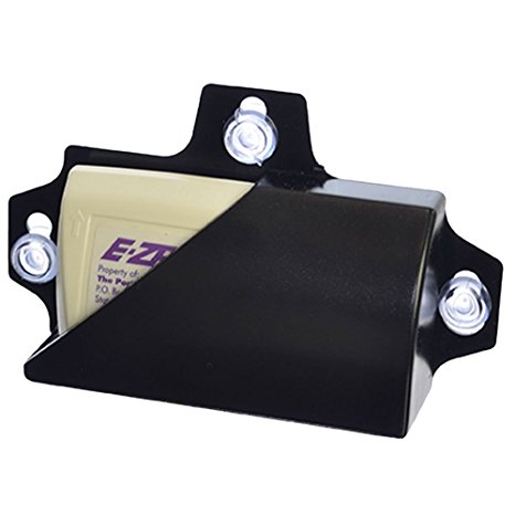 MINI EZ-Pass Clip Electronic Toll Tag Holder for the NEW Small Size E-ZPass / i-Zoom / i-Pass - BLACK
