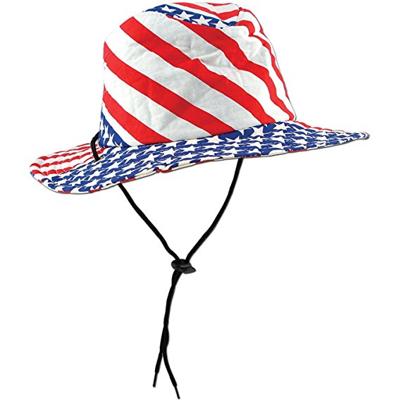 Beistle Company Patriotic Flag Hat