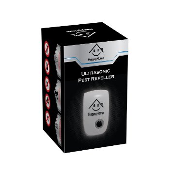 Happy Home - New and Improved Ultrasonic Pest Repeller for Rodents,Rats, Bugs, and Insects
