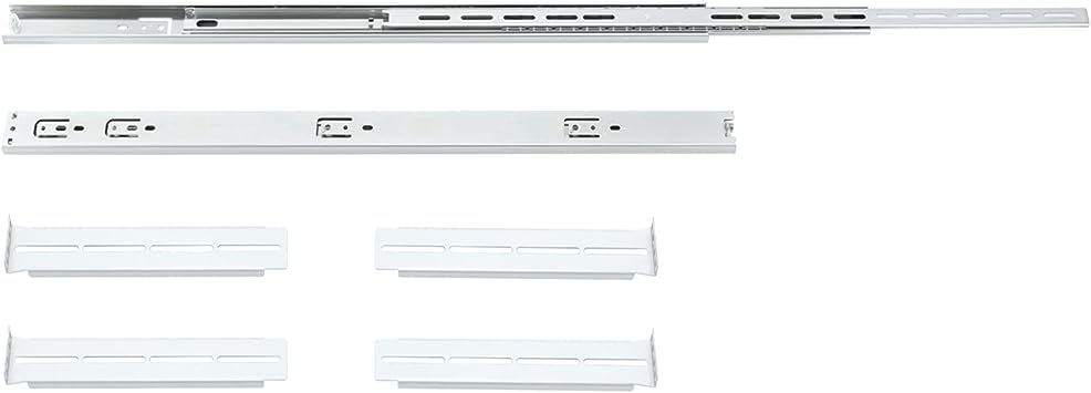 RackChoice 18" Universal Ball Bearing Sliding Rails for 1U rackmount Server Chassis