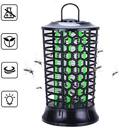PECHTY Mosquito Killer Lamp, UV Light Insect Killer Trap Lamp Electric Bug Zapper, USB Mosquito Killer Lamp for Bedroom Kitchen Office Patio Camping Fishing Pest Control (27 * 12 * 12cm)