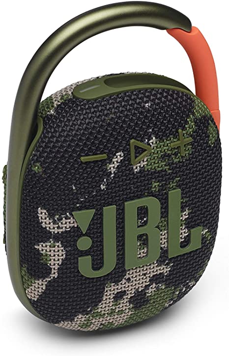 JBL Clip 4 Waterproof Portable Bluetooth Speaker with up to 10 Hours of Battery - Squad