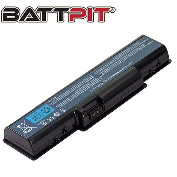 BattPit Battery for Acer AS09A41 AS09A31 AS09A51 AS09A61 AS09A70 AS09A71 AS09A75 Packard Bell EasyNote TJ65 TJ66 TJ67 TJ68 TJ71 TJ74 TJ75 TJ78 Aspire 5541G 5732Z 5734Z [6-Cell/4400mAh/49Wh]