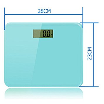 DR. HEALTH 400 lbs Digital Bathroom Scale Measures Weight. Bath Scale, Step-on Activation (Free Shipping)