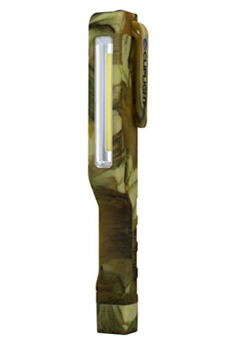 Cliplight 111116 Clip Strip Pocket Camouflage Light with Strip Array Led Technology and 180 Degree Swivel Magnetic Clip