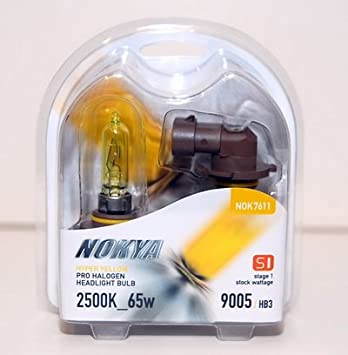 Nokya Hyper Yellow 9005 Car Headlight Bulb (S1) NOK7611