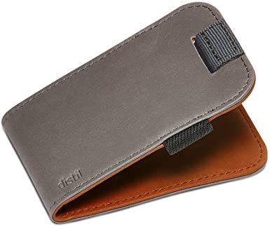 Distil Union Wally Micro - Premium Leather Minimalist Slim Wallet and Card Holder