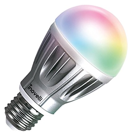 Z-Wave Multicolor   Tunable White LED Bulb w/Built in Z-Wave Plus Repeater | Smart Light Bulb w/ RGB   Warm & Cold White works with SmartThings, Vera (UL Listed, Zwave Plus Cert) | Inovelli & Zipato