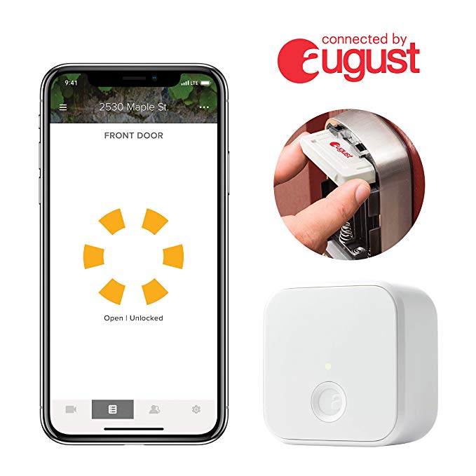 Yale Security AYR202-CBA-KIT Connected by August Upgrade Kit for Assure Locks - Works with Alexa, Google Assistant and HomeKit (Siri), White