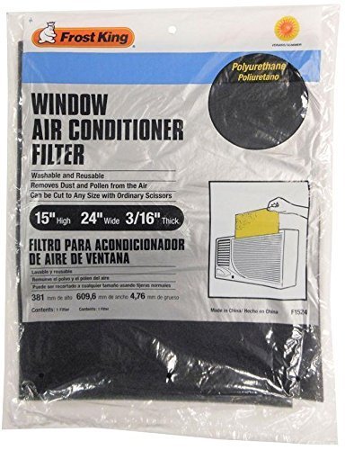 Frost King Room Air Conditioner Filter 15 x 24 x 3/16 (2 Pack)