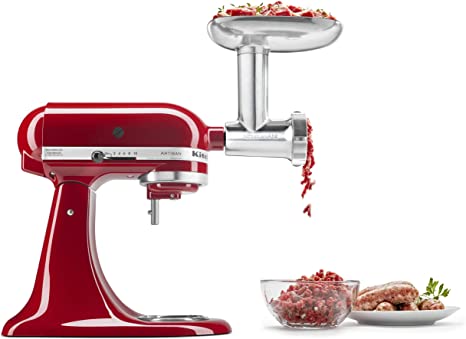 KitchenAid KSMMGAQ Metal Food Grinder Attachment