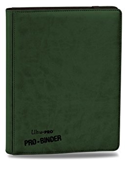 Premium PRO-BINDER 9-Pocket Cards, Green