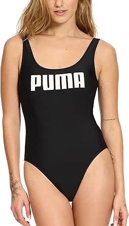 PUMA Women's Scoop Back One Piece Swimsuit